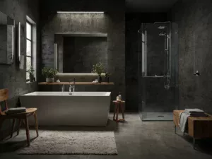 Un esempio di arredo bagno